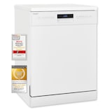 thumbnail of Exquisit Geschirrspüler GSP9614-030B weiss | Spülmaschine 60 cm | Aquastop | Maßgedecke: 14 | Restlaufzeiten Anzeige | Unterbaugerät