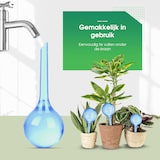 thumbnail of HGMD Waterdruppelaar set van 8 stuks voor planten blauw - Blauw