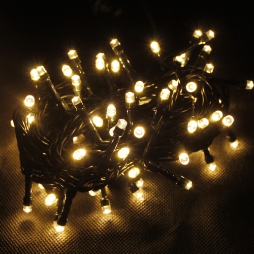 480er LED Lichterkette für Außen Innen Deko IP44 Weihnachtslichterkette warmweiß : 480 LEDs