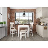 thumbnail of Gepolsterter Massivholz-Stuhl Küchenstuhl Esszimmerstuhl in taupe V-90.71-25WP03