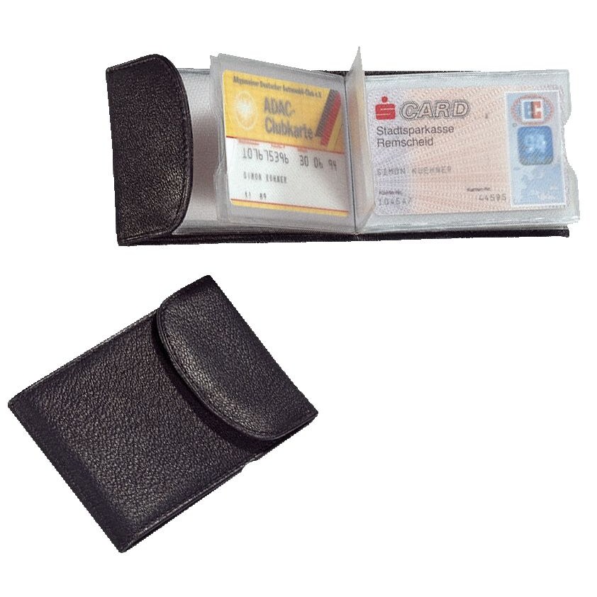 Alassio® 42002 Kredit- und Visitenkartenetui 42002 schwarz
