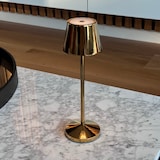 thumbnail of Lumisky Lampada da tavolo senza fili EMILY H25CM Acciaio Dorato