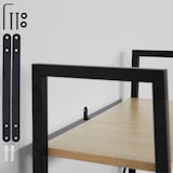 thumbnail of tectake Estante LIVERPOOL 61,5 x 36,5 x 150 cm - Madeira industrial clara, carvalho Sonoma - 404149