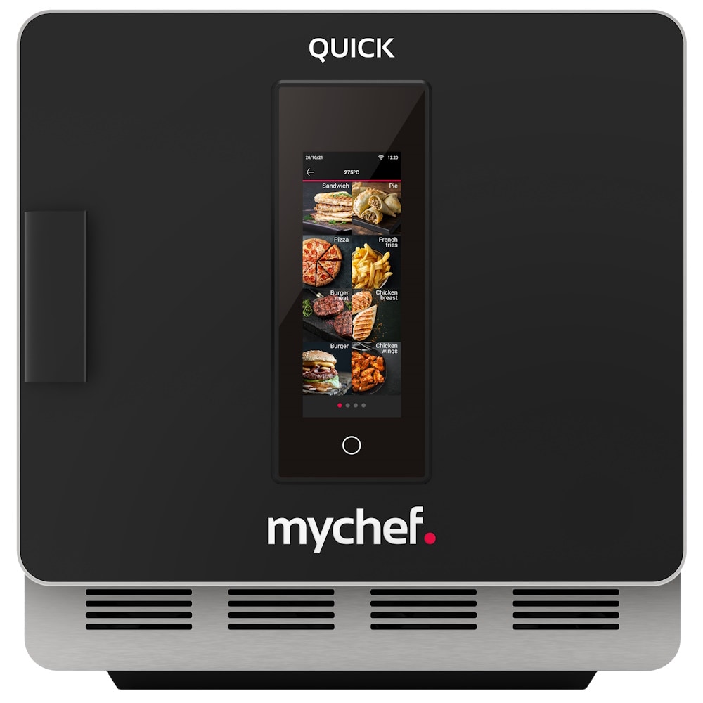 Forno a cottura rapida con controllo touch screen.nero - 400x630x410 mm - 3600 W 230/1V - QT11FN0D Mychef