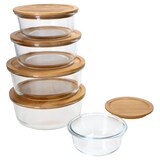 thumbnail of 5tlg. Set Esperanza Vorratsdosen rund - 2x 1,25L, 1x 900ml, 1x 620ml & 1x 300ml - 810806, 810790, 810783, 810776