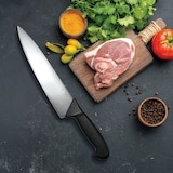 thumbnail of METRO PROFESSIONAL Cuchillo de cocinero Anti-Slip Knives, acero inoxidable, 25 cm, negro