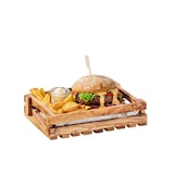 thumbnail of APS Table Caddy -OLIVE- 25 x 18 cm, H: 6 cm olijfhout