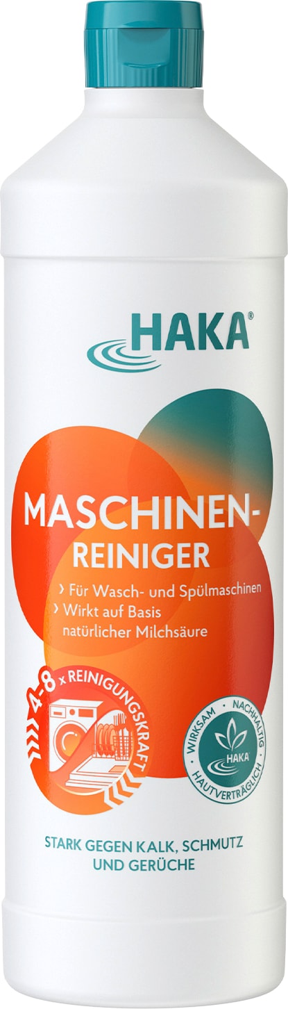 HAKA Maschinenreiniger 1l Waschmaschine Spülmaschine Reiniger gegen Kalk Gerüche