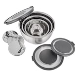 thumbnail of Bols avec accessoires Ø 11/13/15 cm fond antidérapant inox silicone - Was Germany
