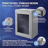 thumbnail of ECD Germany Netzwerkschrank 16 HE Grau, Serverschrank 19 Zoll, Wandmontage 600×850×450 mm, abschließbare Glastür