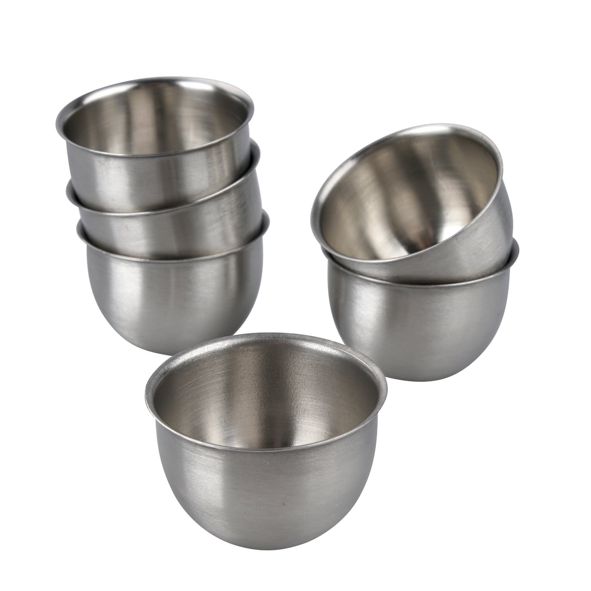 METRO Professional Eierbecher, Edelstahl, Ø 4.6 x 3.5 cm, 6 Stück