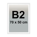 thumbnail of Cadre Clic-Clac B2 70 x 50 cm BLANC