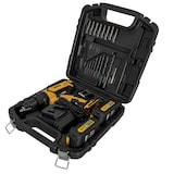 thumbnail of 18V VITO accuboormachine + 2 2.0 Ah lithium-accu's + 18 accessoires + rugzak + VITO-koffer