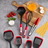 thumbnail of BERGNER - Set van 6 garde 30,6 cm van nylon, zwart/rood - Mars