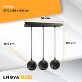 thumbnail of ENOVALITE LED Pendelleuchte ELED700132 21 W schwarz