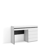 thumbnail of Frisiertisch, Schminktisch, Ablage, 127x35x75 cm, Mit Schublade, Schlafzimmer, Modern, Weiß _ 453_5