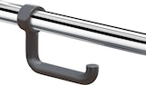thumbnail of Delabie WC-Papierhalter f. Stützgriff D32-34mm Nylon grau