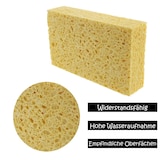 thumbnail of Viskoseschwamm gelb 1 Stück - Hochwertiger Reinigungsschwamm für vielseitige Anwendungen, saugstark & langlebig