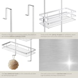 thumbnail of tectake Scaffaletto per la doccia in acciaio inox da appendere - 400714