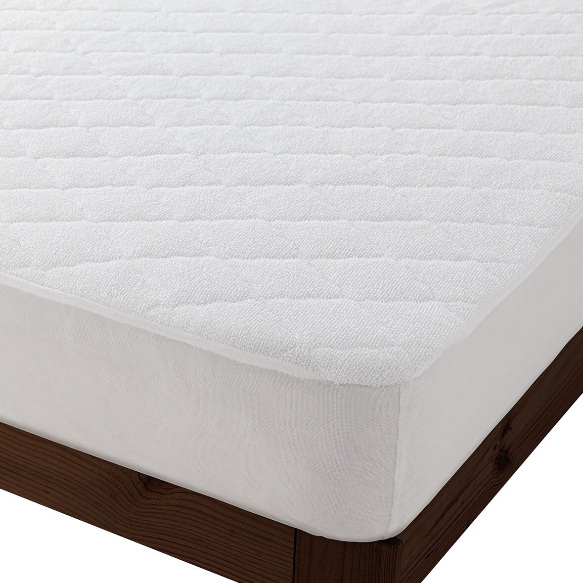 Sanelitex - Protector Acolchado Rizo Impermeable | Cama 135 cm - 135 x 200 + 25cm
