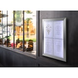 thumbnail of Securit® Classic Informationsdisplay 4A4 aus Edelstahl