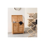 thumbnail of Mueble para la colada de bambú Sicela 100 l / Cesto ropa sucia / Cesta ropa sucia