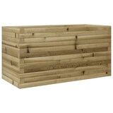 thumbnail of Helloshop26 - Hochbeet für Pflanzen Blumen Terrasse Garten 90 x 40 x 45,5 cm imprägniertes Kiefernholz braun 02_0037975