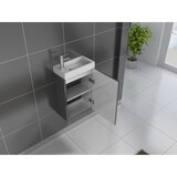 thumbnail of Gäste-WC Waschbecken 40 x 22 cm grau Vega