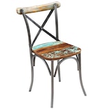 thumbnail of Chaises à manger lot de 2 bois de récupération solide Modèle Orion Chic
