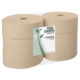 thumbnail of Garcia de Pou 6 Unità - Carta Igienica "Maxi Jumbo" Ecolabel 2 Veli - 1Kg 17 G/M2 Ø 26X9,5 Cm Naturale Carta Riciclata