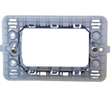 thumbnail of Biesse supporto per placche compatibili con bticino matix diverse modulazioni *** numero posti : 3 posti