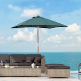 thumbnail of Outsunny Guarda-Sol de Jardim Inclinável 200x150x230cm Verde