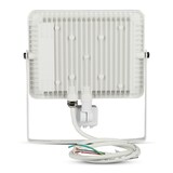 thumbnail of V-TAC VT-50-S-W   LED Draaibare Schijnwerper - Samsung - PIR Sensor - IP65 Waterdicht - Wit - 50W - 4000 Lumen - 3000K