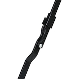 thumbnail of aro Table de bistrot pliante, acier, 50 x 70 cm, rectangulaire, noire