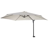 thumbnail of Décoshop26 - Sombrilla de pared para balcón o terraza con mástil inclinable 3m poliéster/aluminio/acero 9kg color crema 04_0005634