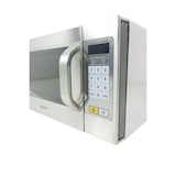 thumbnail of Microondas SAMSUNG CM1089A con 1100W y 26 litros fabricado en acero inoxidable cerámico