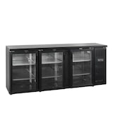 thumbnail of TEFCOLD Backbar-Kühlschrank CBC310G 460l Schwarz