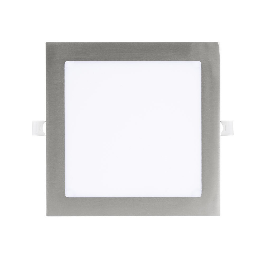 Downlight Cuadrado Modelo Abaco Niquel Abaco 12w