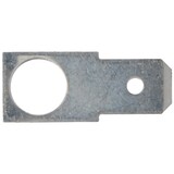 thumbnail of FASTON-Adapter M6 AUF FASTON 6,3 Faston Kontakt 6,3mm mit Ringöse M6, 45° gebogen