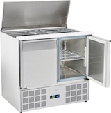 thumbnail of Salatvorbereitungsmöbel 2 türen 2 gitter gn 1/1 mit schüsseln - 900x700x880 mm - 230 W 230/1V - 7C1A09RC Eurast