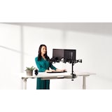 thumbnail of Fellowes Braço para monitor duplo Vista™, tamanho máximo do monitor 26", standard VESA, fixação por grampo ou parafuso ao tampo da mesa