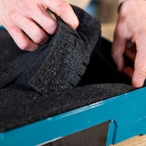 thumbnail of HMF 1456-70 Rasterschaumstoff Würfelschaum, 345 x 550 mm, Double-Size, Koffereinlage, Tabletop, Höhe: 70 mm