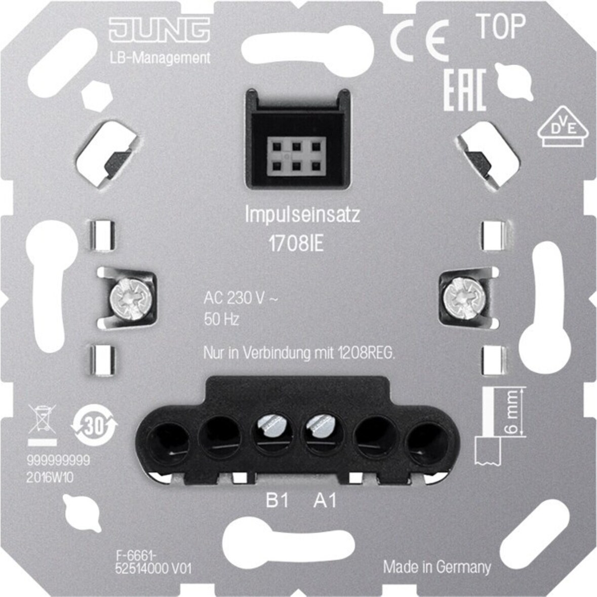 Jung Impulseinsatz 1708 IE 1708IE