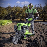 thumbnail of Motoculteur à essence 7CV 4T 5200W 212 cm3 Motobineuse avec Fraises et Butteur VITO