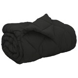 thumbnail of vidaXL Winterbettdecke Schwarz 200 x 135 cm Mikrofaser