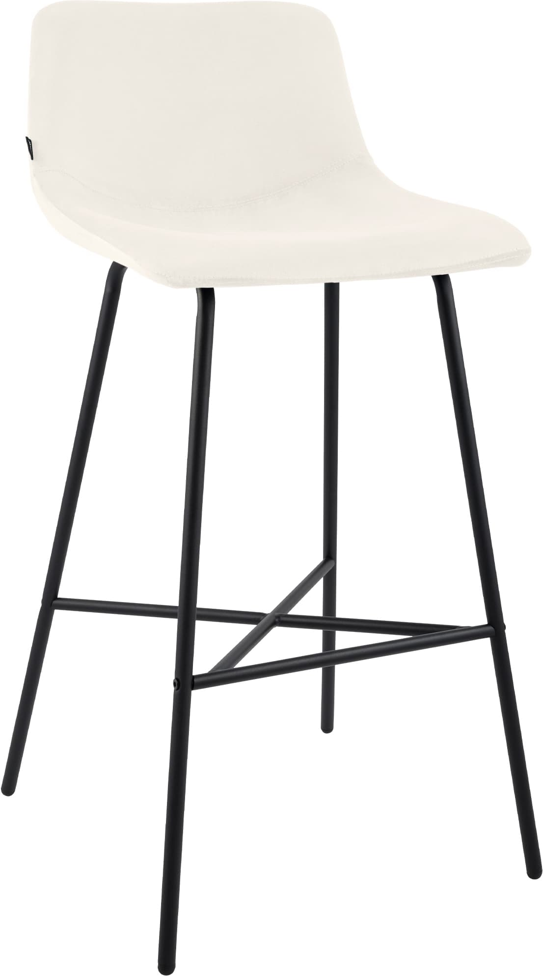 Barhocker Altona creme/Samt