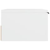 thumbnail of Table de chevet murale blanc 34x30x20 cm