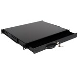thumbnail of ROLINE 19-Zoll Tastatureinschub 1 HE, 400 T abschließbar schwarz