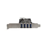 thumbnail of StarTech.com 4 Port USB 3.0 SuperSpeed PCI Express Schnittstellenkarte 2 5Gb/s Kanälen UASP USB-Adapter PCIe x 4