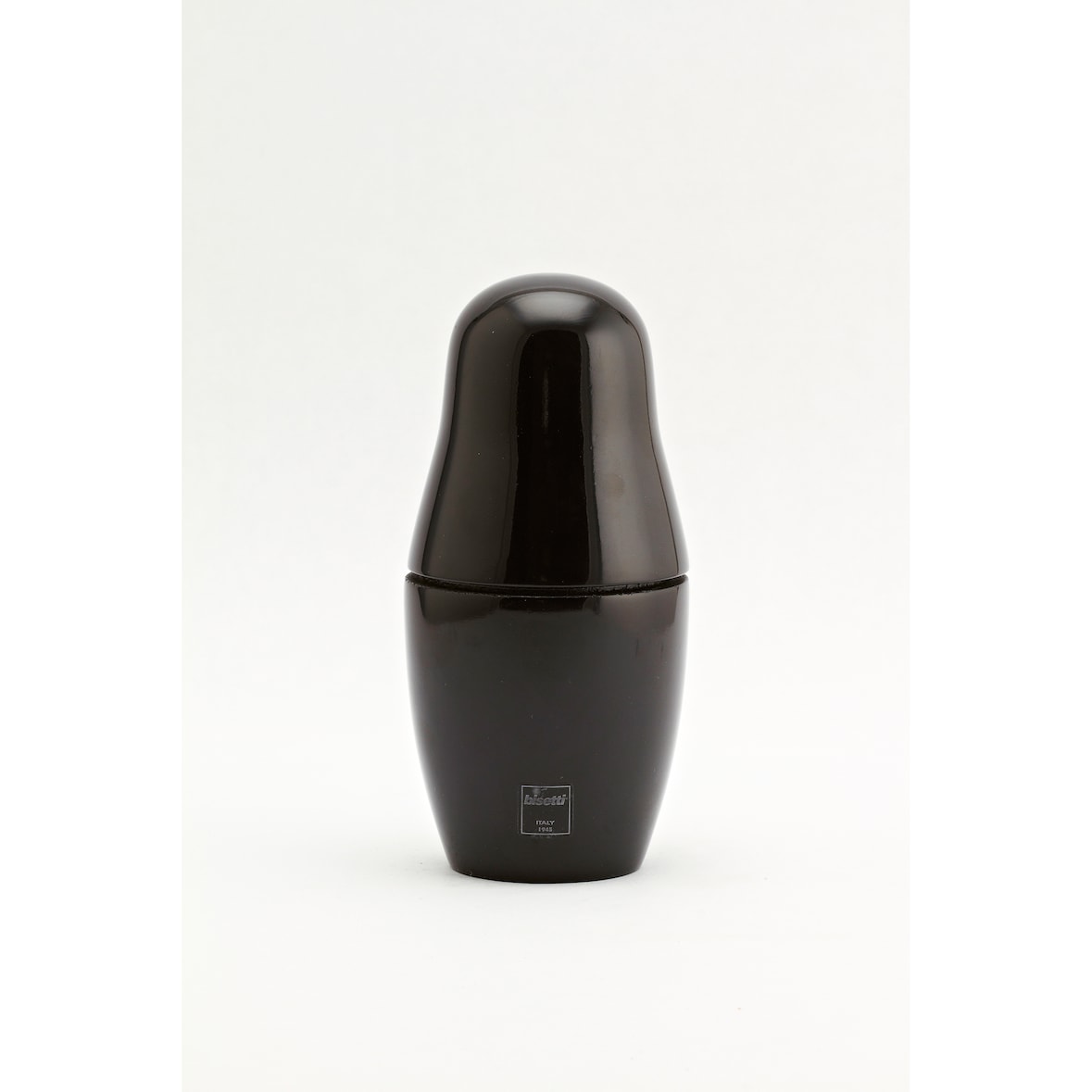 BISETTI - Macina spezie "Matryoshka" in faggio laccato nero